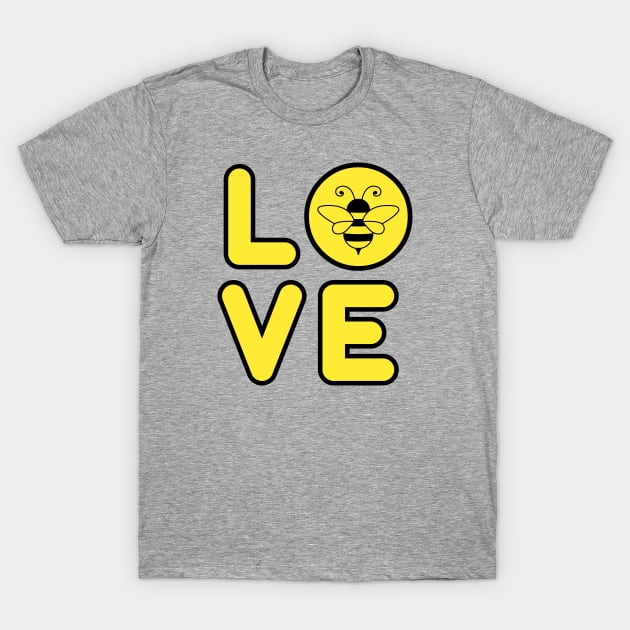 Love bees T-Shirt by Florin Tenica